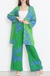 Kimono Takım Yeşilmavi