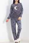 Polar Pijama Takımı Füme2